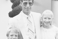 Thaddeus, John, and Megan