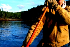 dad canoeing
